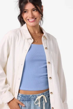 Jackets^O'Neill Sevie Shacket Jacket - | winter white