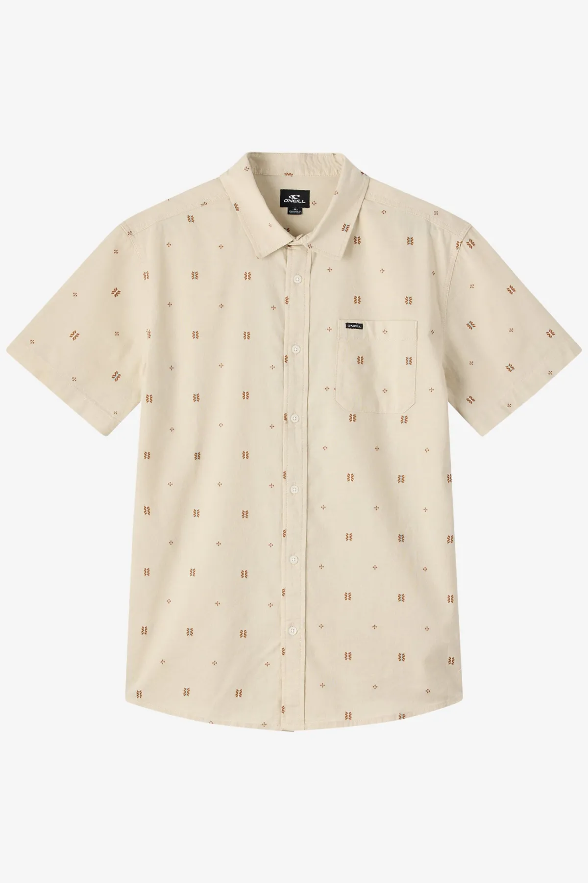 Shirts & Flannels^O'Neill Shields Dobby Standard Standard Fit Shirt - | lt khaki