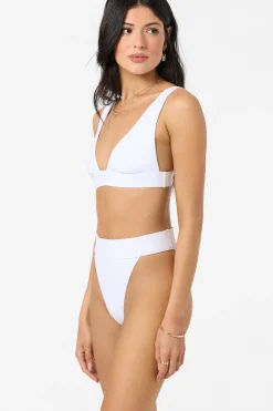 Swim New Arrivals|New Arrivals^O'Neill Shorebreak Rib Cancun Bralette Top white