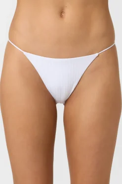 Bikini Bottoms^O'Neill Shorebreak Rib Redondo Medium Bottoms - | white