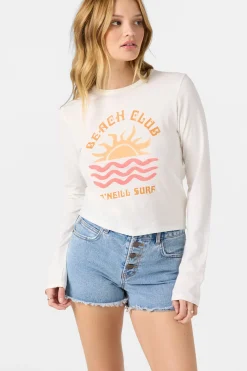 Graphic Tees & Tanks^O'Neill Shoreline Long Sleeve Tee - | winter white