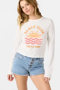 Graphic Tees & Tanks^O'Neill Shoreline Long Sleeve Tee - | winter white