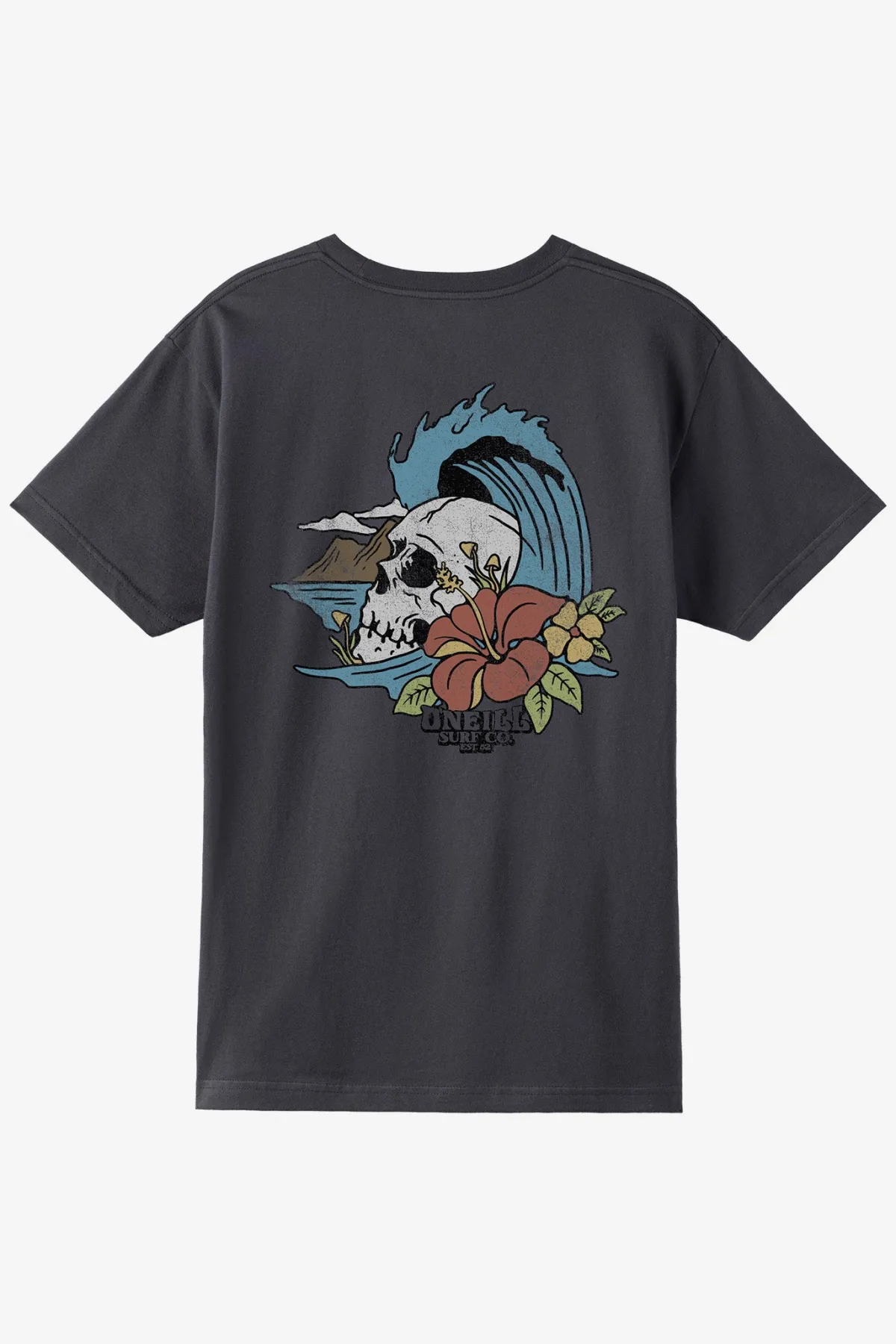 Tees & Tanks^O'Neill Skull Island Standard Fit Tee - | phantom