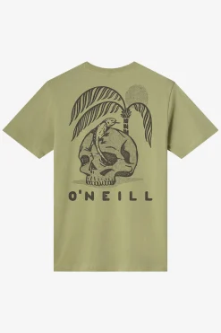 New Arrivals|Tees & Tanks^O'Neill Skulliosis Classic Tee Standard Fit Tee - | oil green