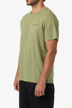 New Arrivals|Tees & Tanks^O'Neill Skulliosis Classic Tee Standard Fit Tee - | oil green