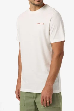 Tees & Tanks^O'Neill Skulliosis Classic Tee Standard Fit Tee - | tofu