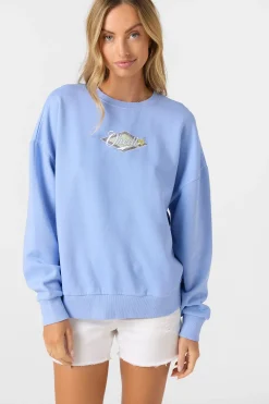 Sweaters, Hoodies & Fleece^O'Neill Solis Crew Crew Neck Fleece - | hydrangea