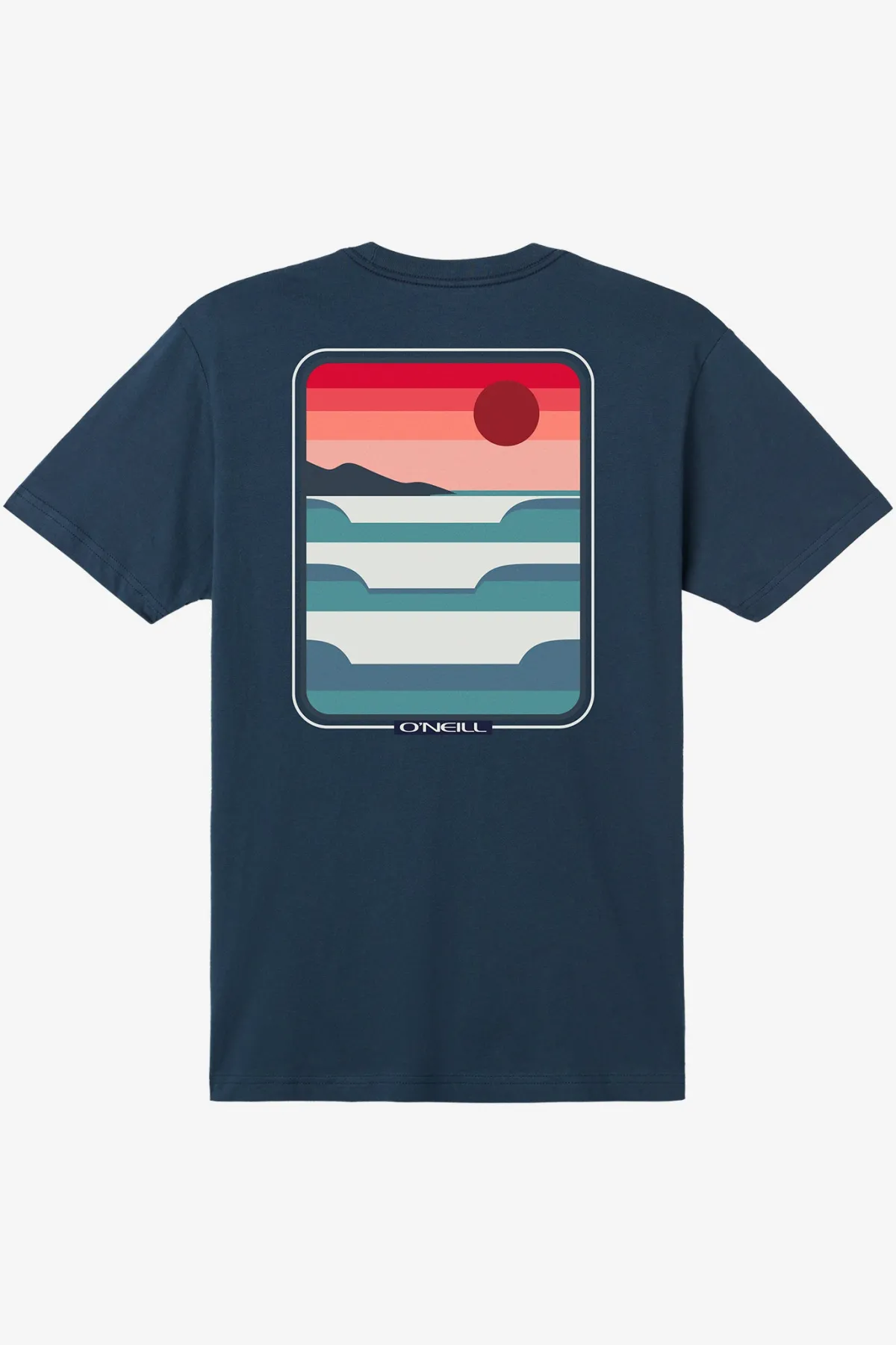 Tees & Tanks^O'Neill Stacked Standard Fit Tee - | new navy