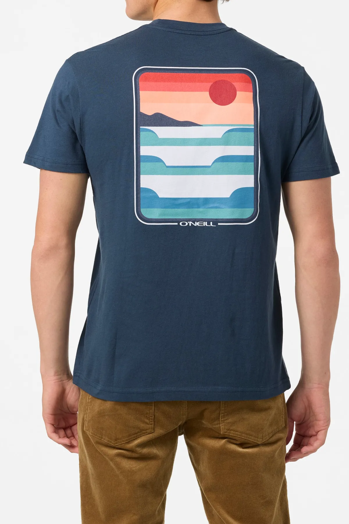 Tees & Tanks^O'Neill Stacked Standard Fit Tee - | new navy