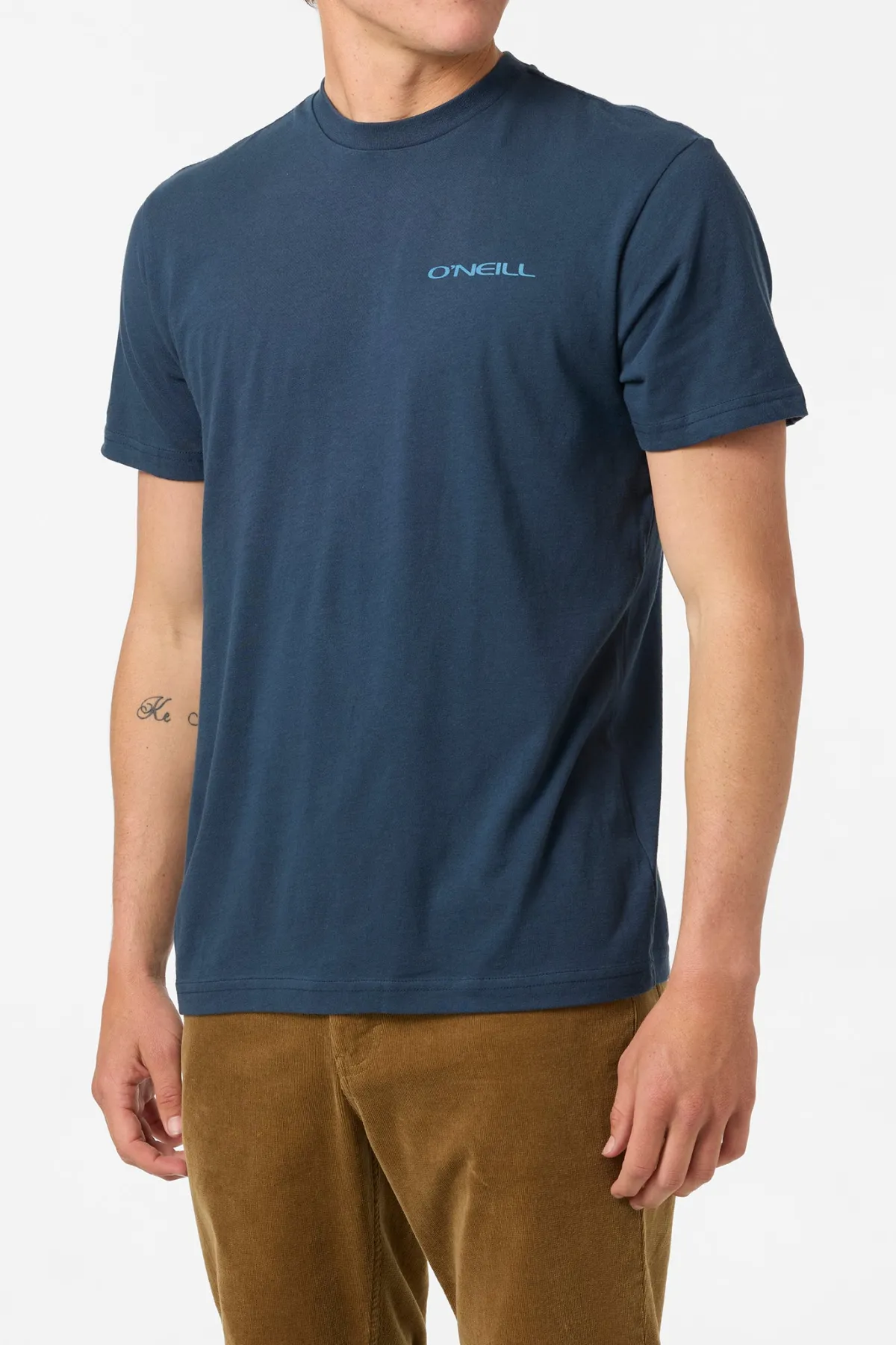 Tees & Tanks^O'Neill Stacked Standard Fit Tee - | new navy