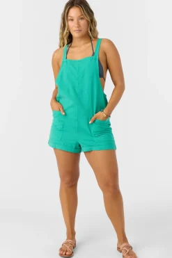 Jumpsuits & Rompers^O'Neill Summerlin Romper - | peacock green