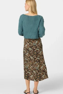 Bottoms^O'Neill Sunni Rosalia Paisley Midi Skirts - | black