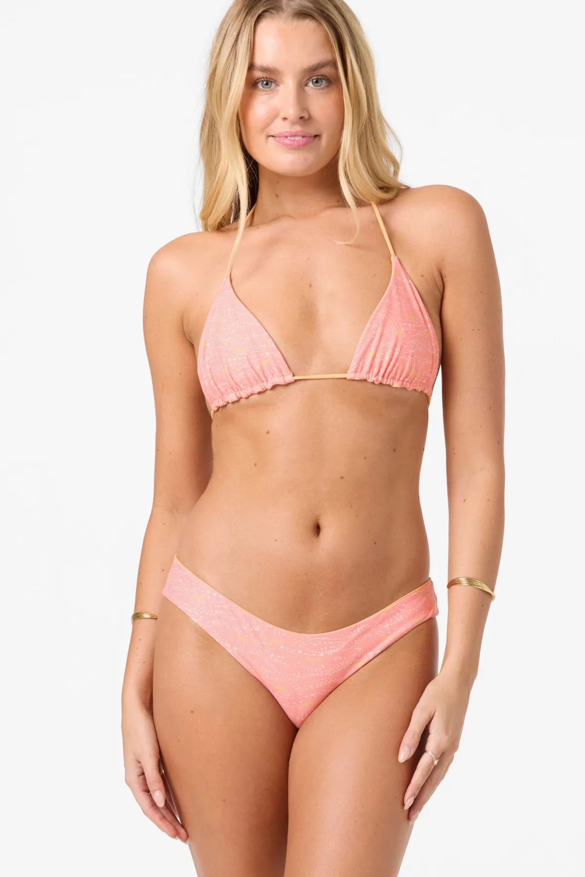 Bikini Tops^O'Neill Sunshine Venice Revo Triangle Top - | fusion coral