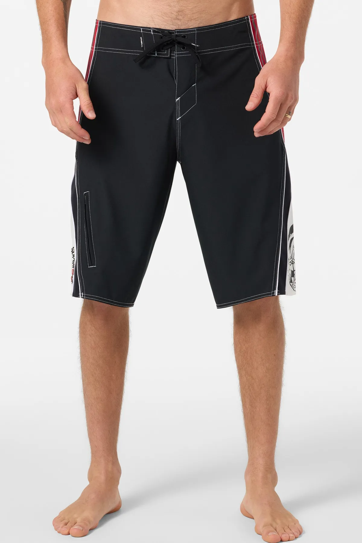 Long Length|New Arrivals^O'Neill Superfreak Re-Issue Y2K 22" Boardshorts black