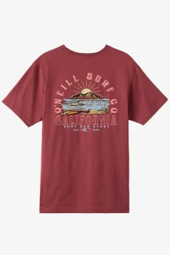 Tees & Tanks^O'Neill Surf oxblood red