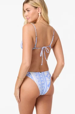 New Arrivals^O'Neill Surf Abstract Flamenco Revo Cheeky Bottoms azurine