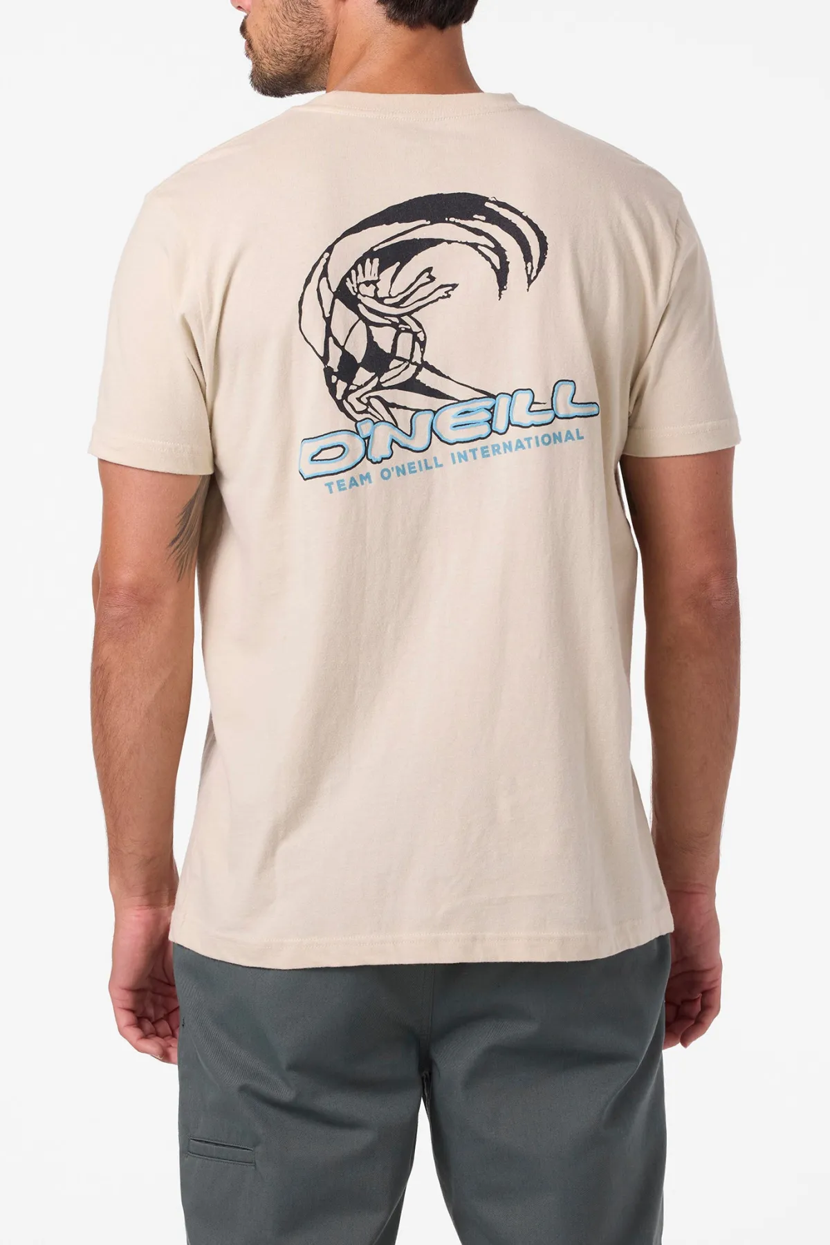 Tees & Tanks^O'Neill Team Spike Standard Fit Tee - | lt khaki