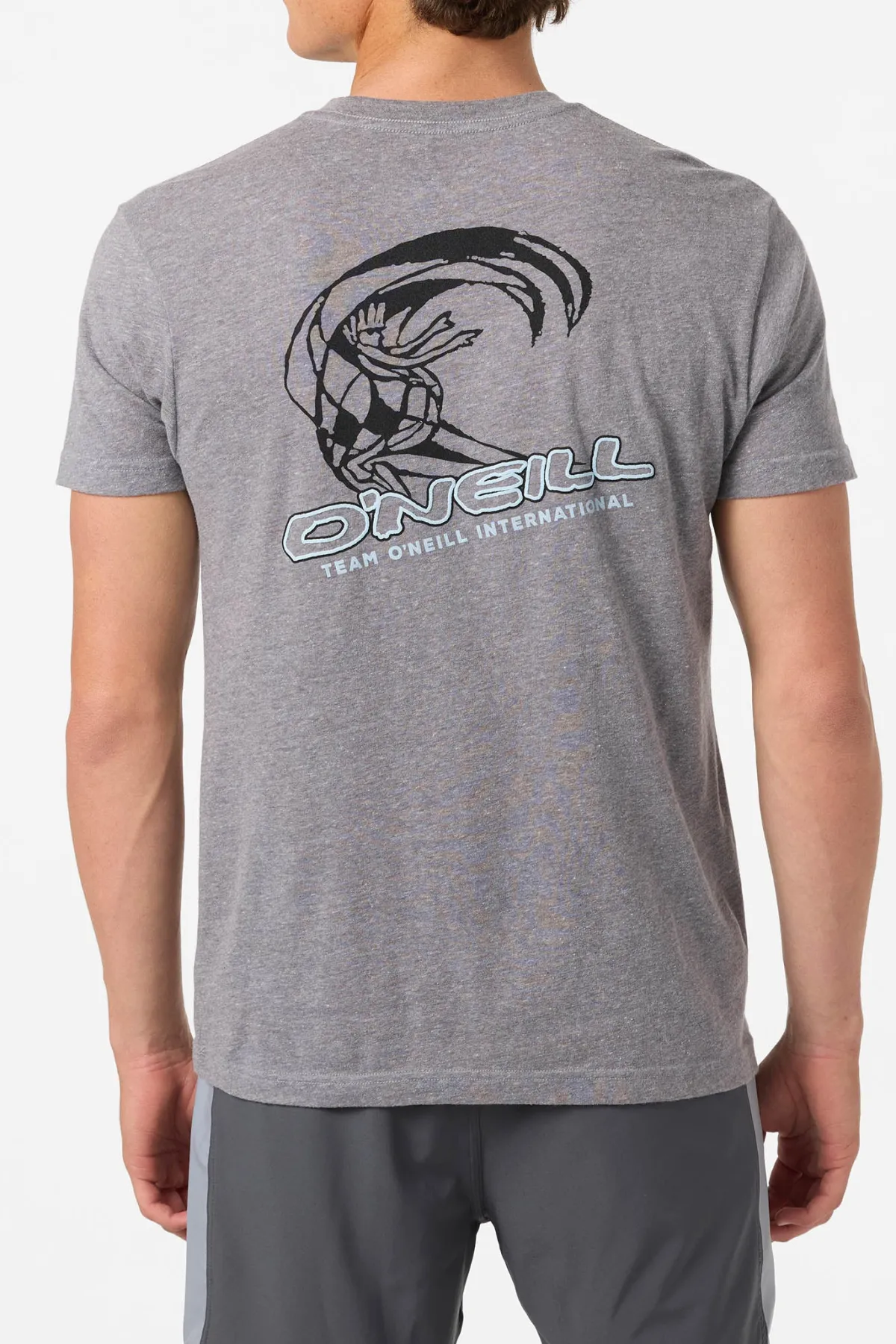 Tees & Tanks^O'Neill Team Spike Standard Fit Tee - | heather grey