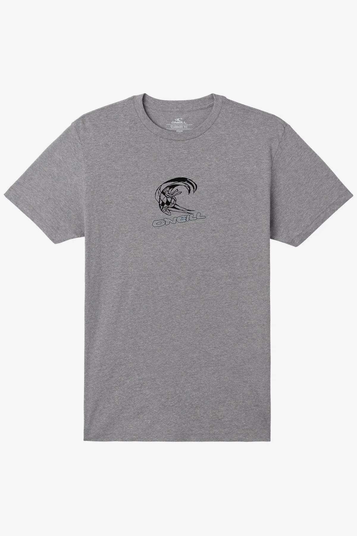 Tees & Tanks^O'Neill Team Spike Standard Fit Tee - | heather grey