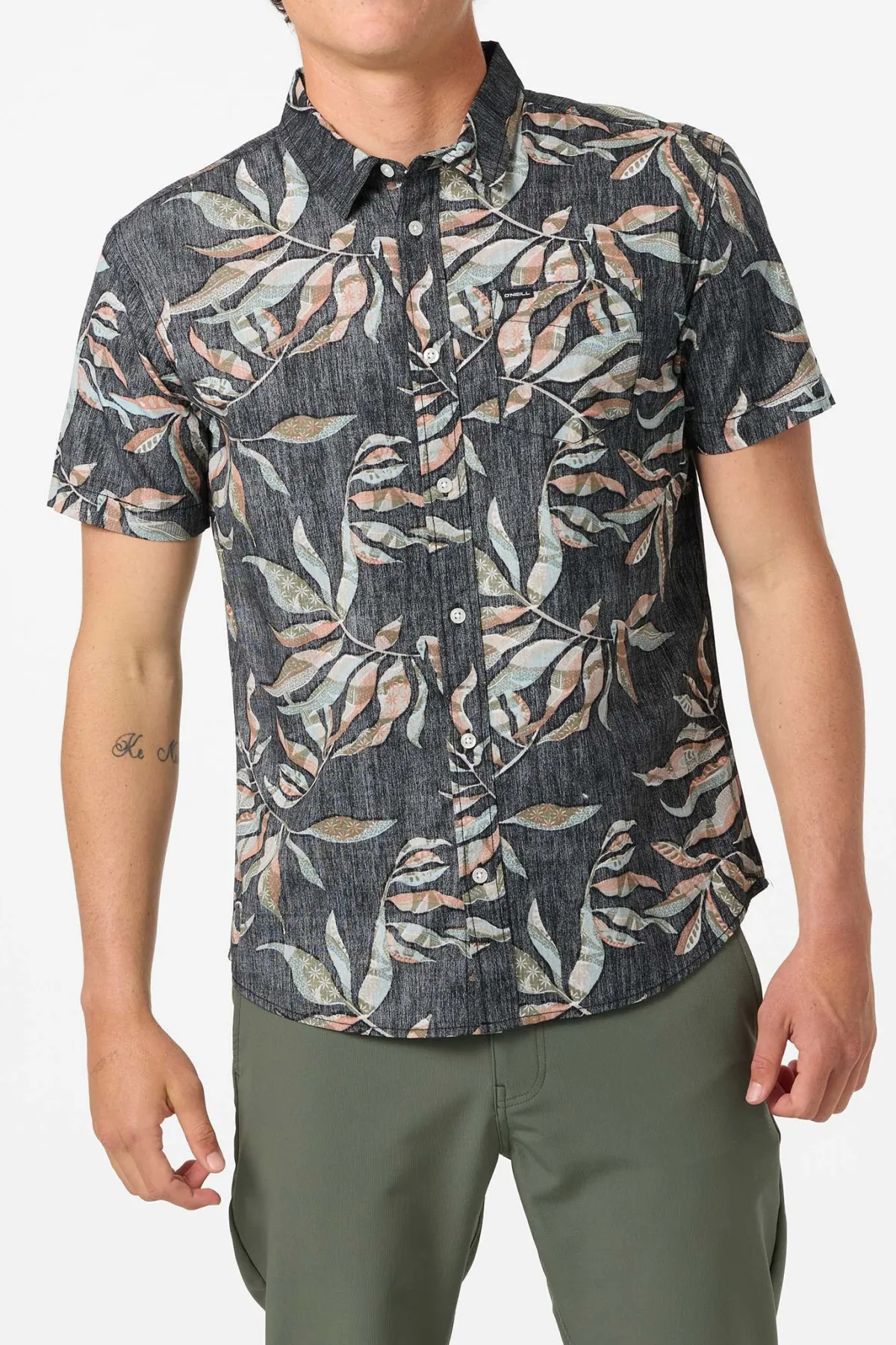Shirts & Flannels^O'Neill Terrace Standard Standard Fit Shirt - | black