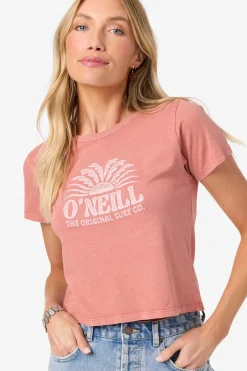 Graphic Tees & Tanks|New Arrivals^O'Neill Throne Fitted Tee canyon rose