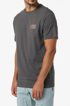 New Arrivals|Tees & Tanks^O'Neill Triple Stack Classic Tee Standard Fit Tee - | dark shadow