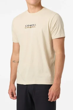 Tees & Tanks^O'Neill Triple Stack Standard Fit Tee - | lt khaki