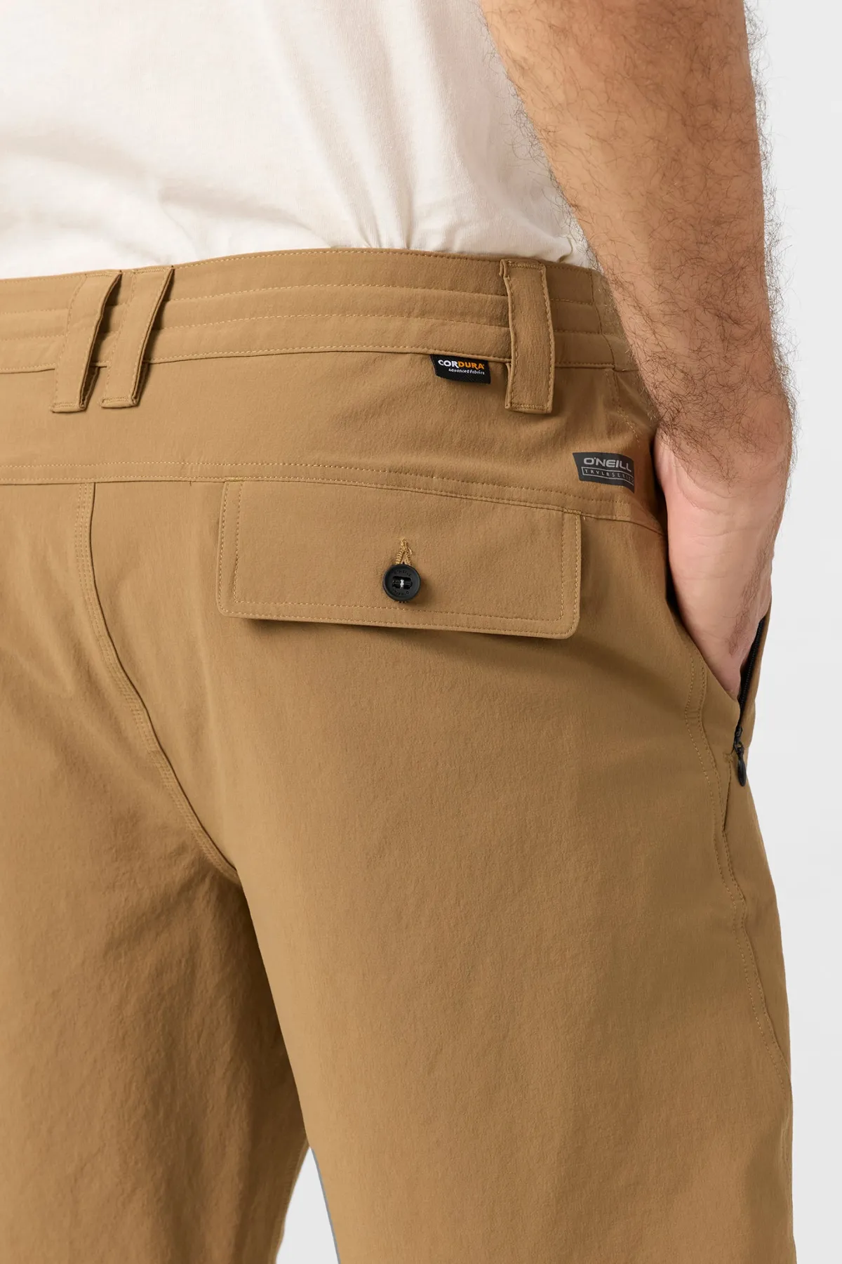 Shorts^O'Neill TRVLR Enduro Hybrid 19" Hybrid Shorts - | dark khaki