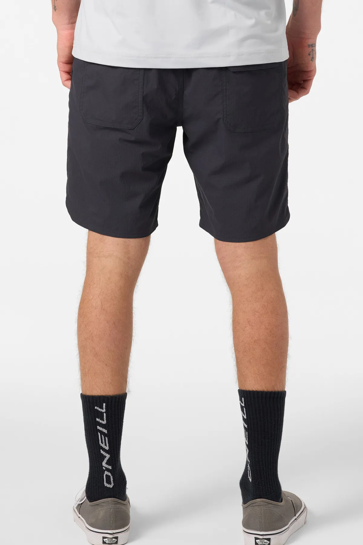 Trvlr Series|New Arrivals^O'Neill TRVLR Halfback 18" Hybrid Shorts phantom