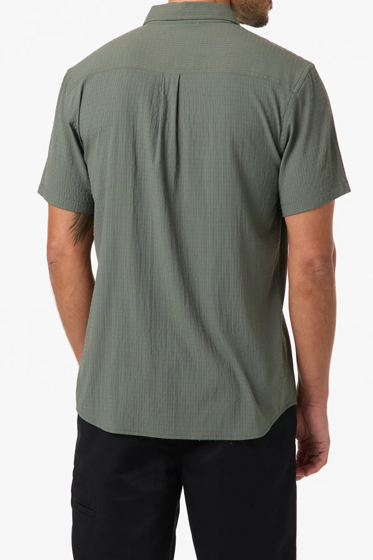 New Arrivals^O'Neill TRVLR Perforated Standard Fit Shirt dark olive