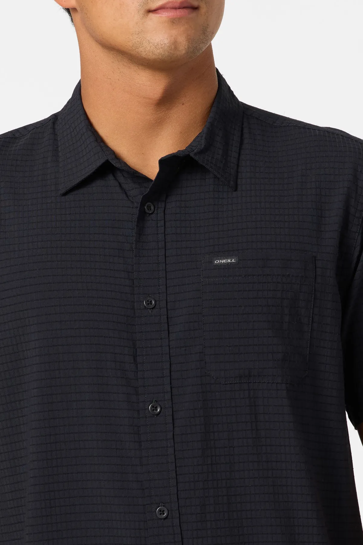 New Arrivals^O'Neill TRVLR Perforated Standard Fit Shirt black