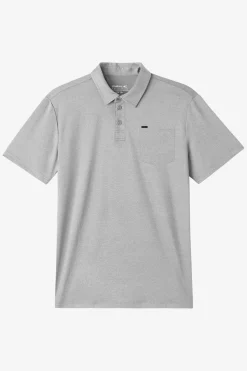Shirts & Flannels^O'Neill TRVLR Upf Polo Standard Fit Polo - | heather grey