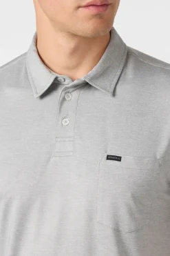 Shirts & Flannels^O'Neill TRVLR Upf Polo Standard Fit Polo - | heather grey
