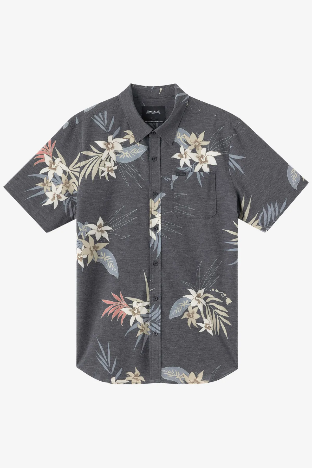 New Arrivals^O'Neill TRVLR UPF Traverse Hawaii Shirt black