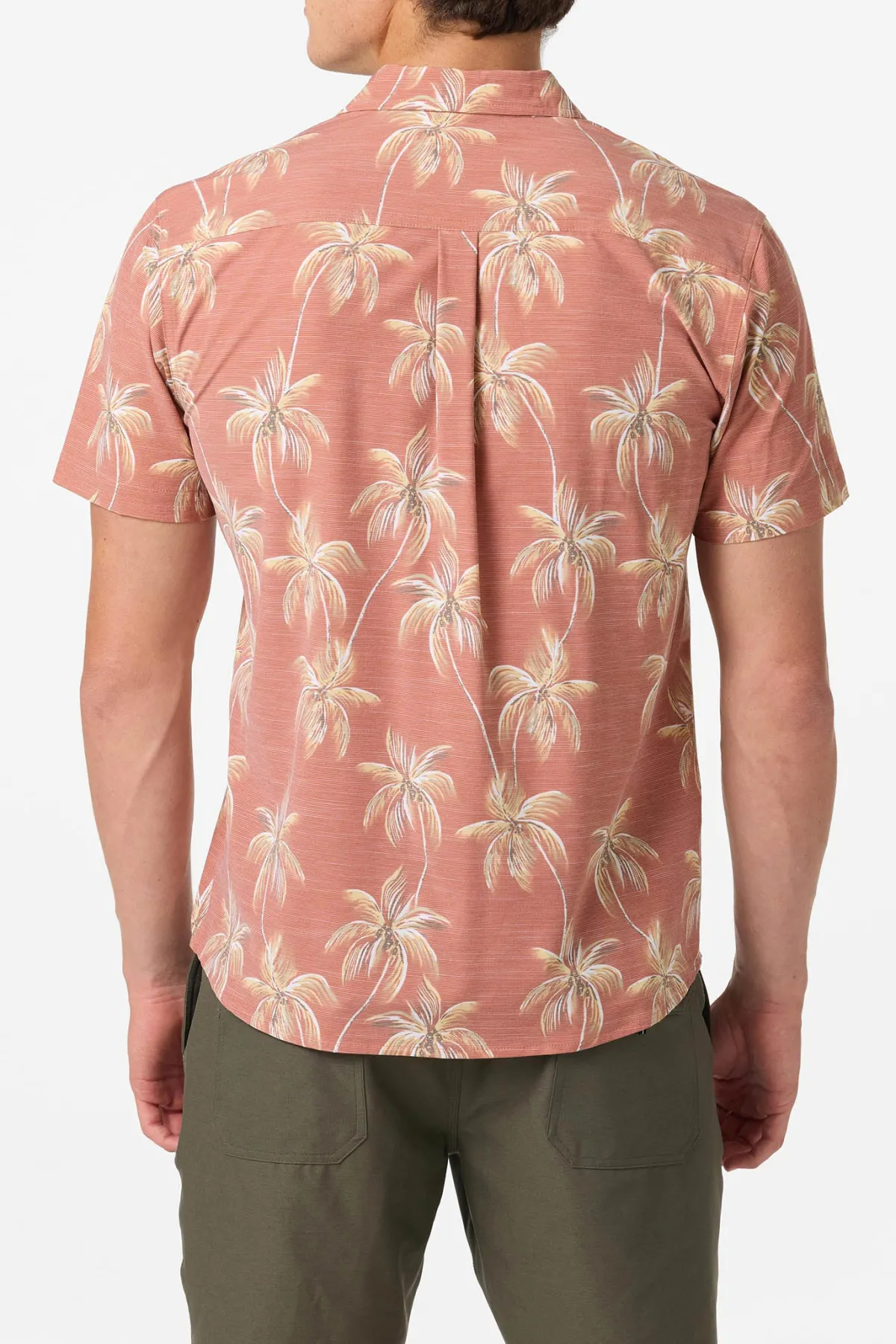 Trvlr Series|Shirts & Flannels^O'Neill TRVLR Upf Traverse Slub Standard Standard Fit Shirt - | baked clay