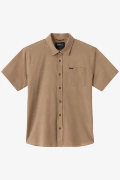 Shirts & Flannels^O'Neill TRVLR UPF Traverse Standard Fit Shirt dark khaki