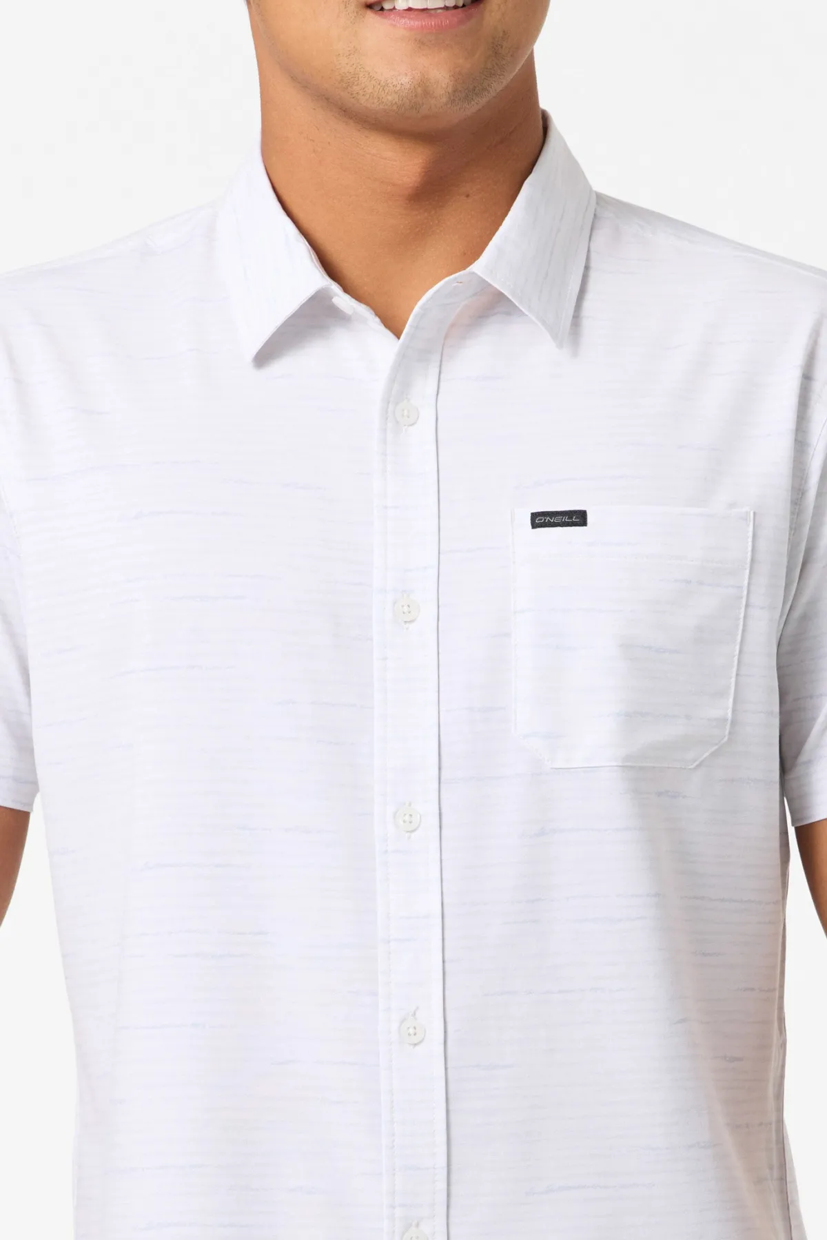Trvlr Series^O'Neill TRVLR Upf Traverse Stripe Standard Woven Shirt Standard Fit Shirt - | tofu