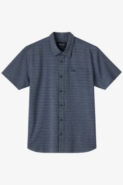 Shirts & Flannels^O'Neill TRVLR Upf Traverse Stripe Standard Standard Fit Shirt - | black 2