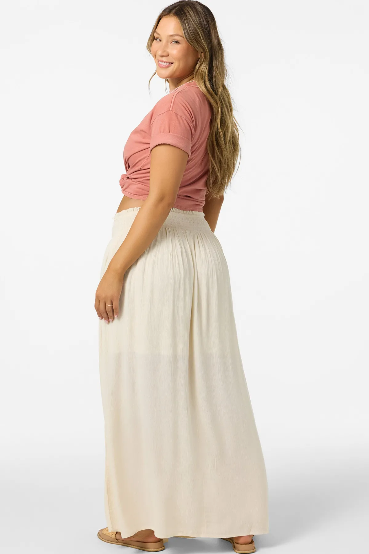 Bottoms|New Arrivals^O'Neill Tryston Midi Skirt tapioca