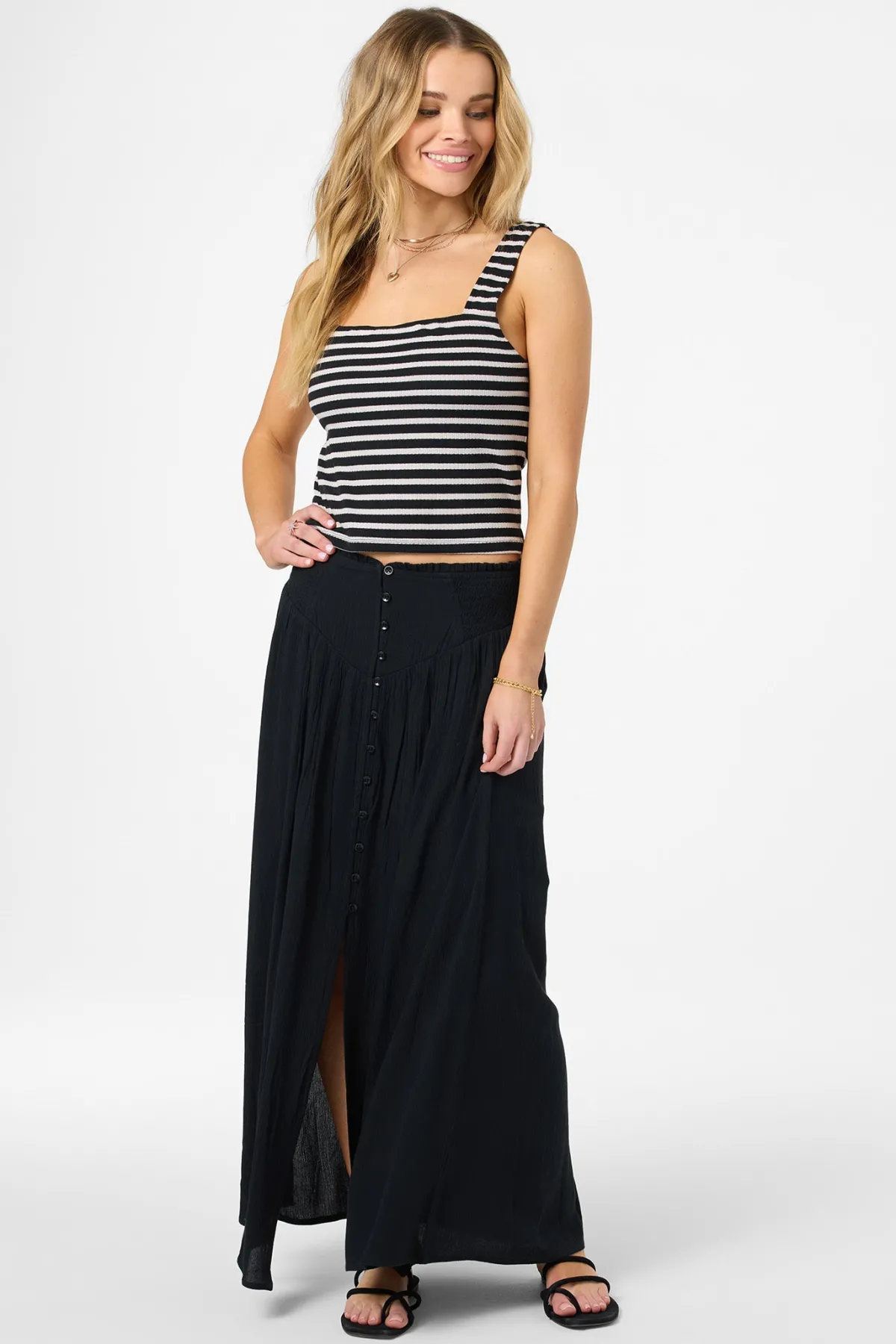 New Arrivals|Bottoms^O'Neill Tryston Skirt Midi Skirts - | black