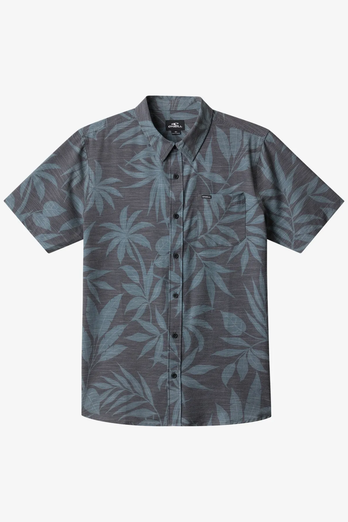 New Arrivals|Shirts & Flannels^O'Neill Upf Slub Relaxed Wvn Shirt Relaxed Fit Shirt - | black