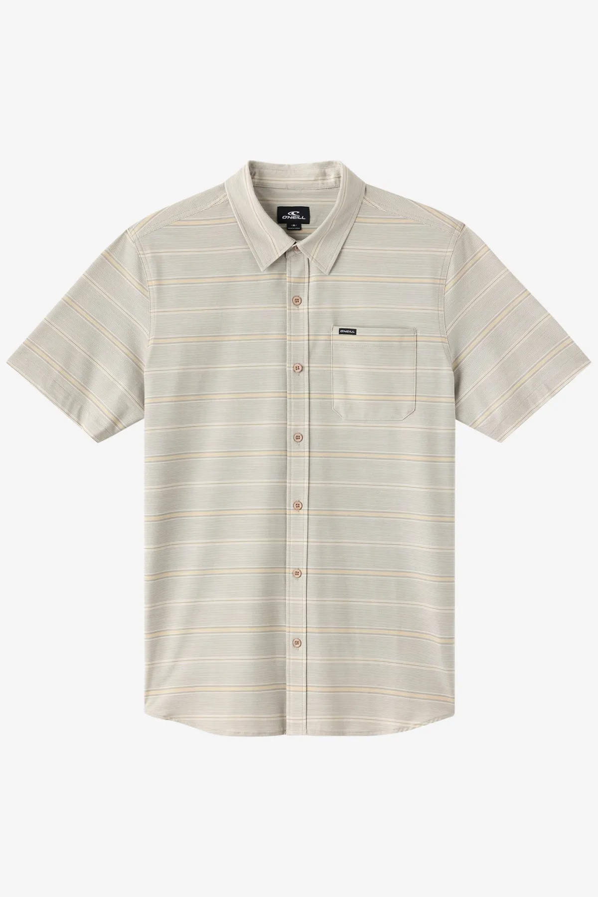 New Arrivals|Shirts & Flannels^O'Neill Upf Slub Relaxed Wvn Shirt Relaxed Fit Shirt - | lt khaki
