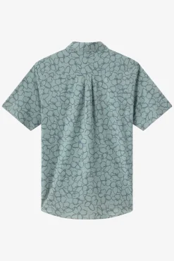 New Arrivals|Best Sellers^O'Neill Upf Slub Relaxed Wvn Shirt Relaxed Fit Shirt - | dark shadow