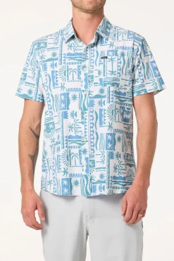 New Arrivals^O'Neill UPF Slub Standard Fit Shirt cream