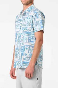 New Arrivals^O'Neill UPF Slub Standard Fit Shirt cream