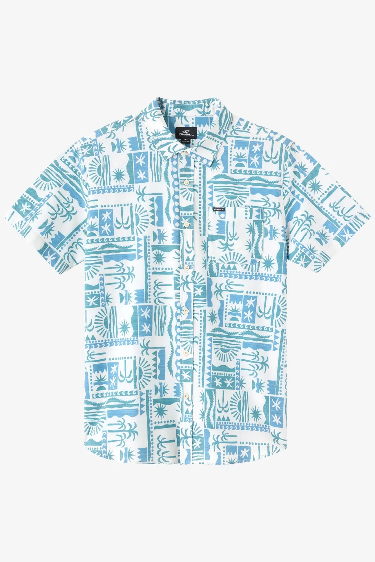 Shirts & Flannels^O'Neill Upf Slub Standard Wvn Shirt Standard Fit Shirt - | cream