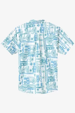 Shirts & Flannels^O'Neill Upf Slub Standard Wvn Shirt Standard Fit Shirt - | cream