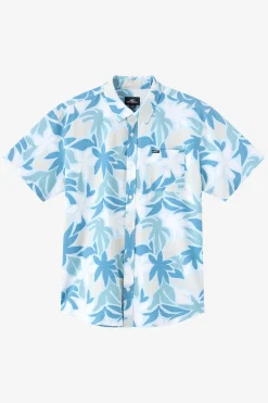 New Arrivals|Shirts & Flannels^O'Neill Upf Slub Standard Wvn Shirt Standard Fit Shirt - | baby blue
