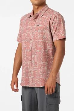 New Arrivals|Best Sellers^O'Neill Upf Slub Standard Wvn Shirt Standard Fit Shirt - | khaki