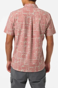New Arrivals|Best Sellers^O'Neill Upf Slub Standard Wvn Shirt Standard Fit Shirt - | khaki